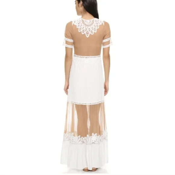 NWT For Love & Lemons Carmine Maxi Dress - Picture 2 of 5